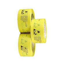 Professional Supplier Yellow Vinyl Durable Flooring ESD Warning Tape for Protected Areas